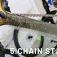 Chain stay strip frame protection