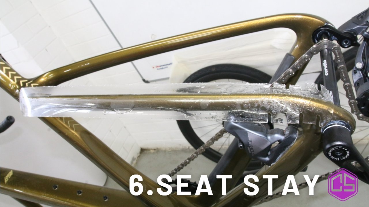 seat stay frame protection